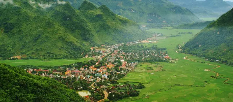 Beaut&eacute; verdoyante de Mai Chau