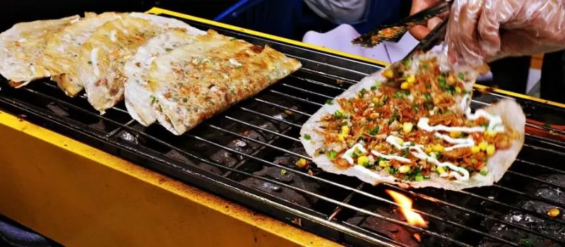 Feuille de riz grill&eacute;e