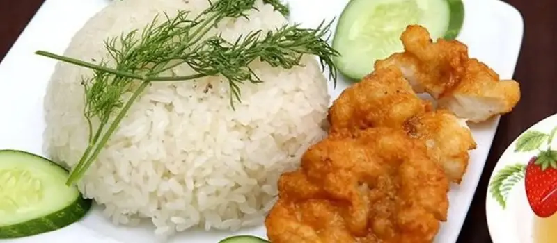 Riz gluant aux calamars grill&eacute;s