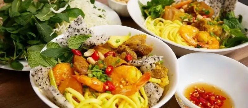 Nouilles Quang, sp&eacute;cialit&eacute; de Da Nang