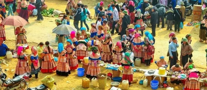 March&eacute;s &agrave; Cao Bang