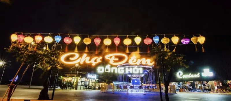 Voyage &agrave; Dong Hoi dans la nuit