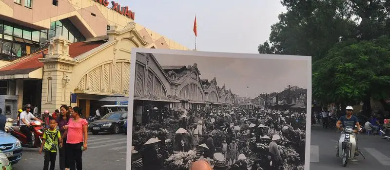 Circuit Visite March&eacute; Dong Xuan Hanoi