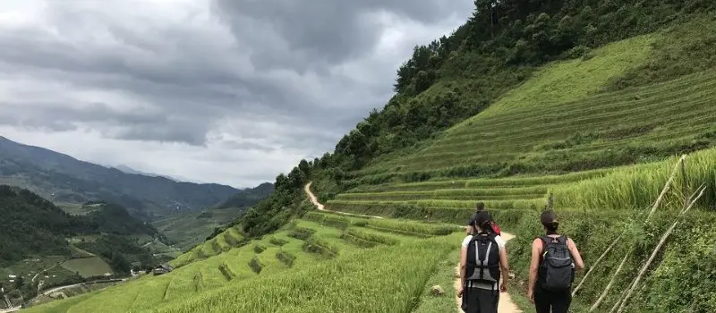 Randonn&eacute;e au Vietnam &agrave; Mu Cang Chai