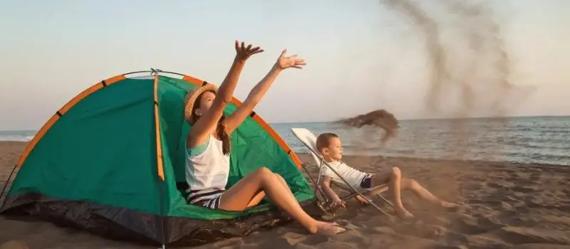 Camping sur la plage de Son My