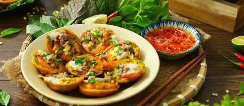 Mini cr&ecirc;pes sal&eacute;es vietnamiennes