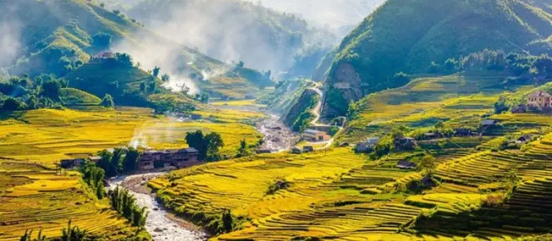 Vall&eacute;e de Muong Hoa, Sapa
