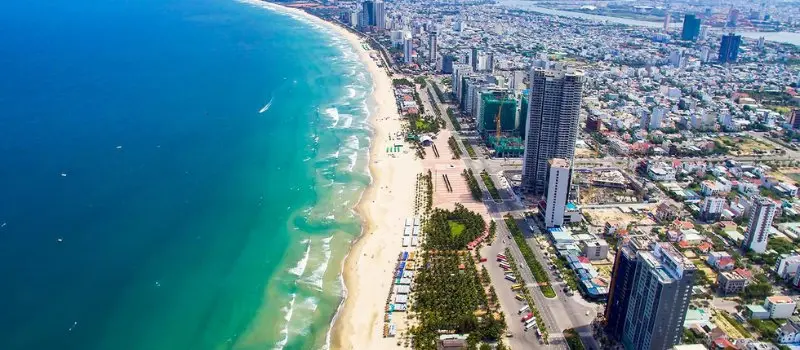 Plage de My Khe &agrave; Da Nang