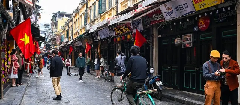 Vieux quartier de Hanoi, Vietnam