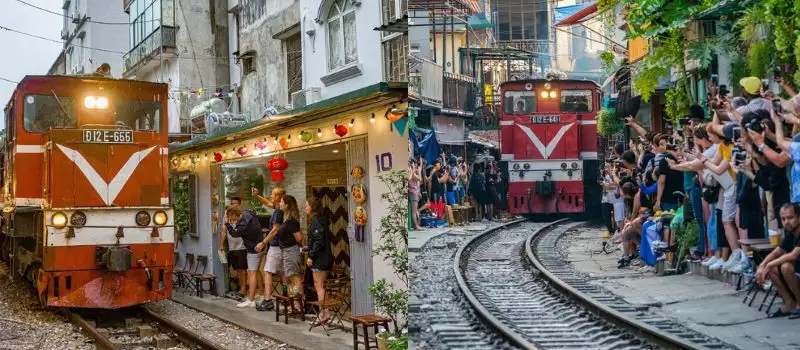 O&ugrave; se trouve la rue du train Hanoi