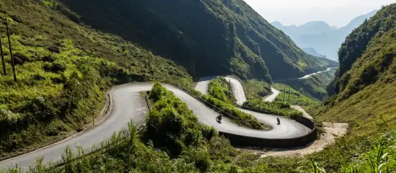 Aventure &agrave; moto &agrave; Ha Giang