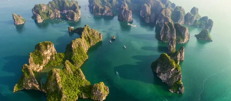 Aventure au Vietnam &agrave; la d&eacute;couverte de la baie d&rsquo;Halong