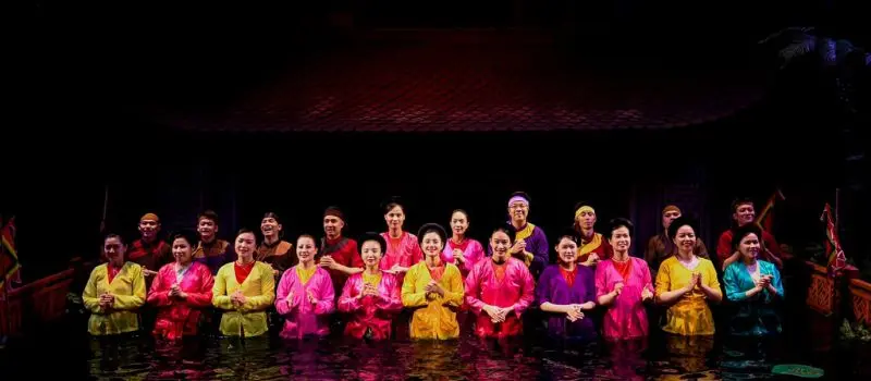 Th&eacute;&acirc;tre de marionnettes Thang Long Hanoi