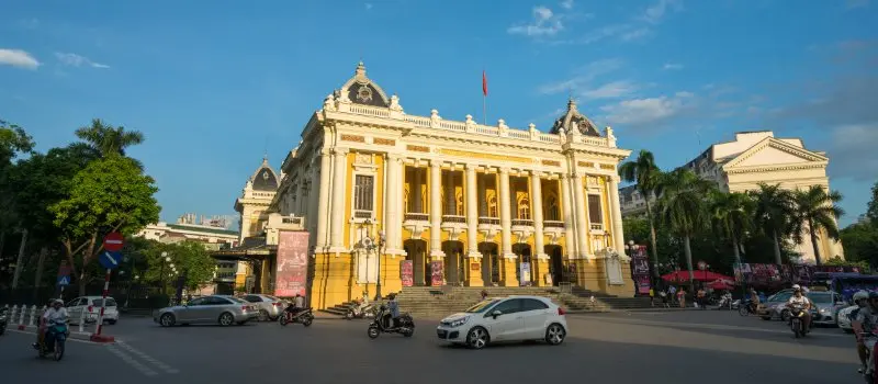 Transport dans la grande ville au Vietnam