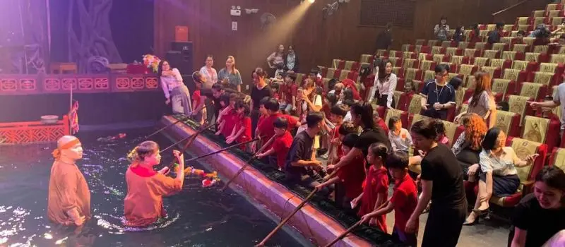 Th&eacute;&acirc;tre de marionnettes Thang Long Hanoi