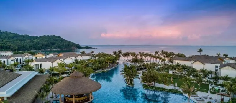 Resorts de plage luxueux et complexe baln&eacute;aire de luxe