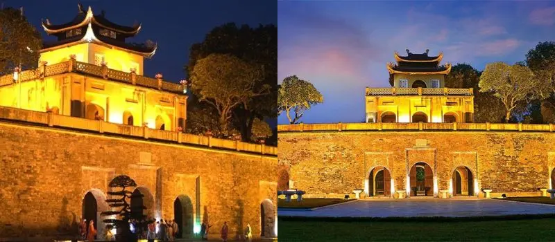 Lancement de la visite nocturne de la Cit&eacute; imp&eacute;riale de Thang Long Hanoi