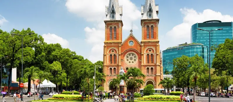 Cath&eacute;drale Notre-Dame de Saigon