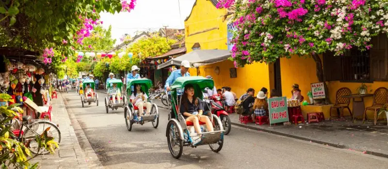Voyage en moto &agrave; Hoi An