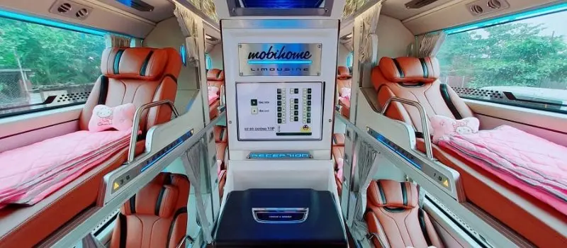 Services de bus longue distance au Vietnam