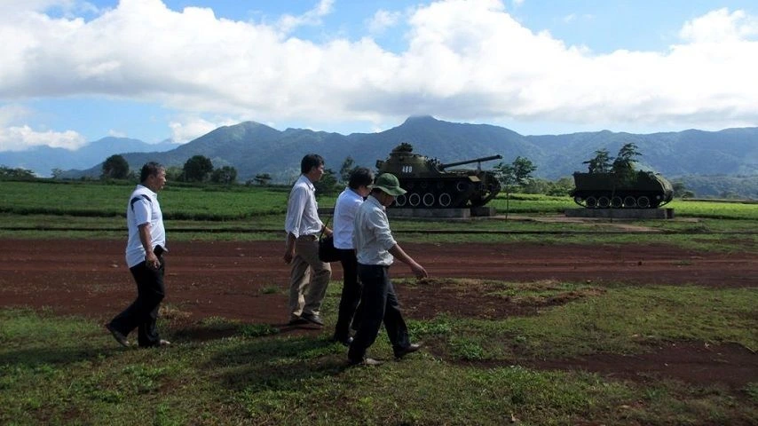 La base de Khe Sanh &agrave; Quang Tri
