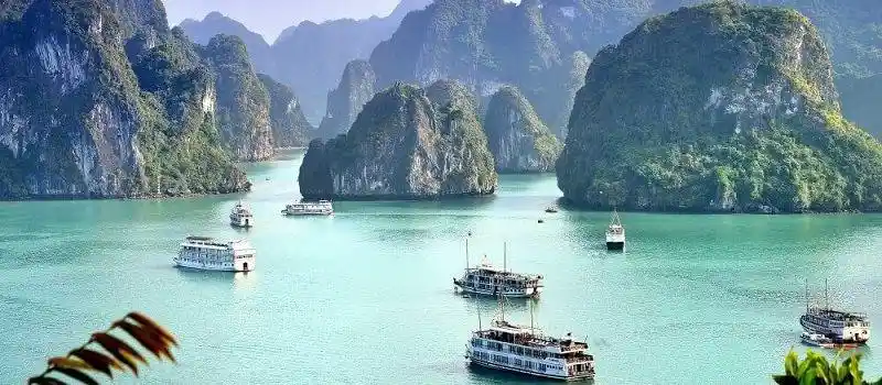 La baie d'Halong - un des h&eacute;ritages du monde