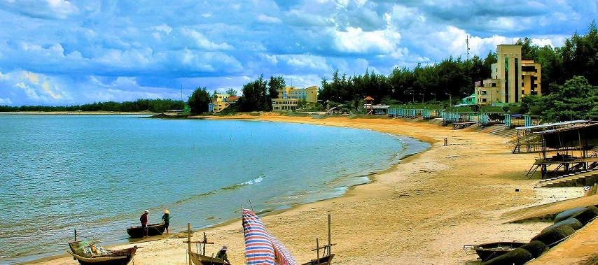 La plage de Cua Tung