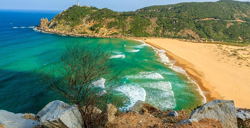 La plage My A (Long Thuy)