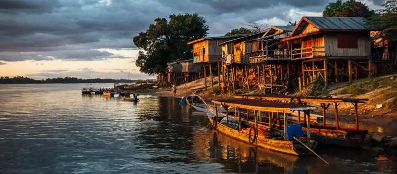 La r&eacute;serve de biosph&egrave;re de Tonl&eacute; Sap au Cambodge