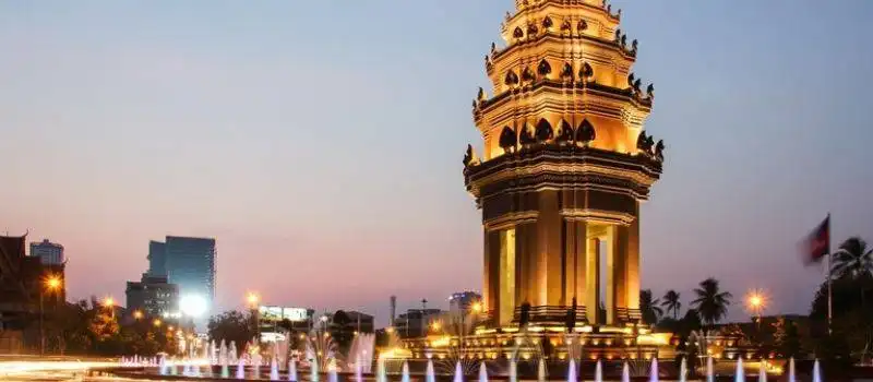 L'arc de Triomphe &agrave; Phnom Penh