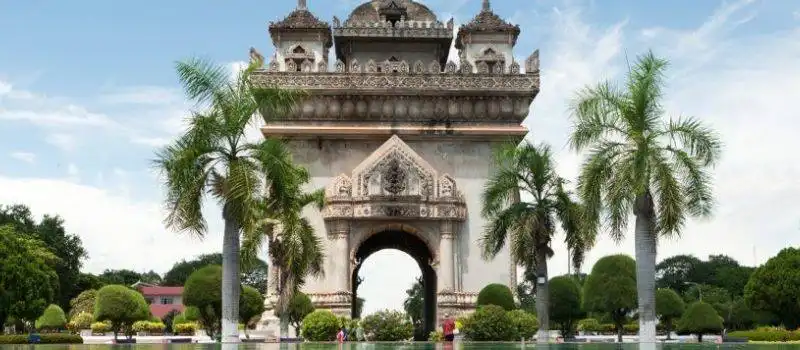 L'arc de triomphe de Vientiane