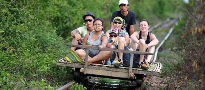 Le bamboo train Norry