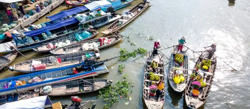 Le Delta du M&eacute;kong Destination &eacute;conomique Vietnam pour les familles
