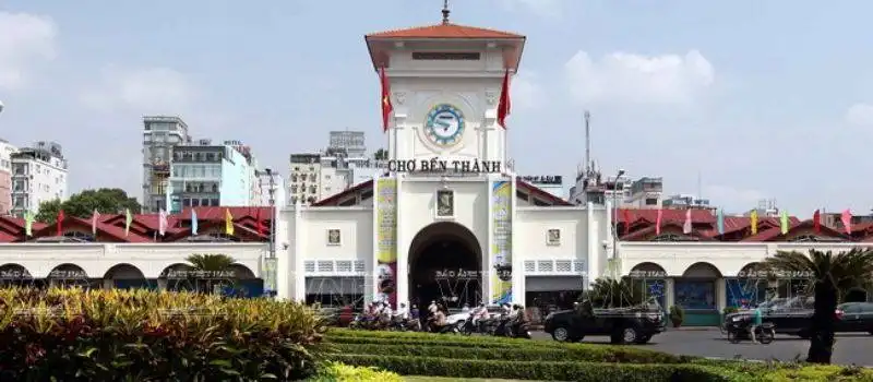 Le march&eacute; de Ben Thanh Saigon