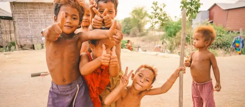 Le sourire du peuple Khmer