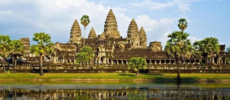 Le temple d'Angkor &agrave; Siem Reap