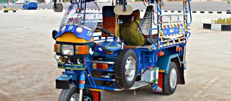 Le tuk-tuk au Laos