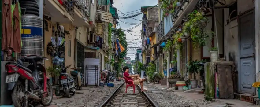 Le Vieux quartier vivant et dynamique