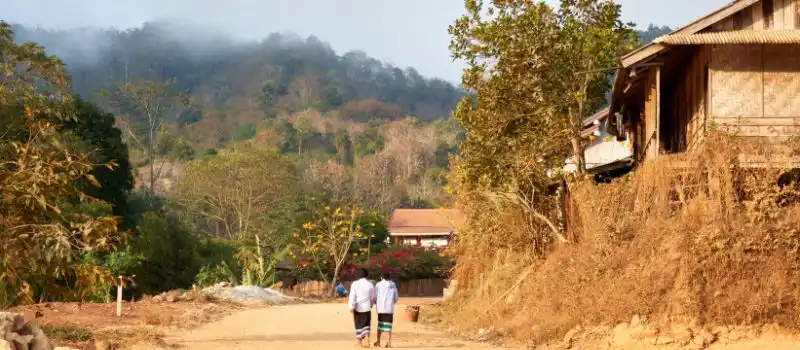 Les Laotiens accueillants et chaleureux