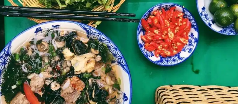 Les vermicelles aux ampullaires