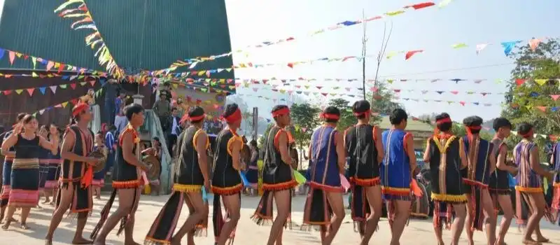 L&rsquo;espace culturel de gong de Tay Nguyen