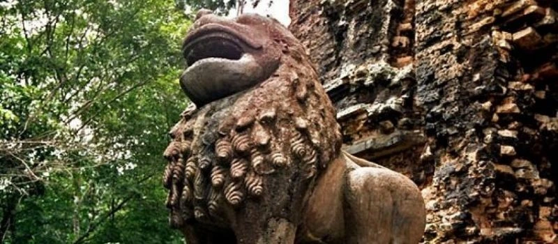 temple du lion cambodge
