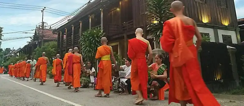 Luang Prabang situ&eacute;e dans le Nord du Laos