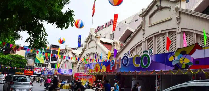 March&eacute; de Dong Xuan Hanoi
