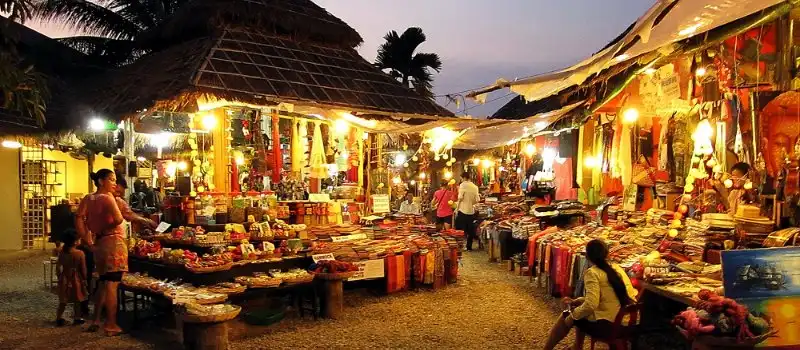 March&eacute;s &agrave; Siem Reap