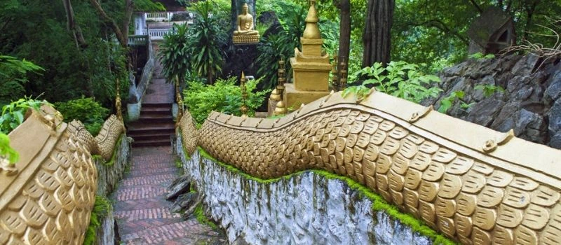 Montagne de Phou Si Laos