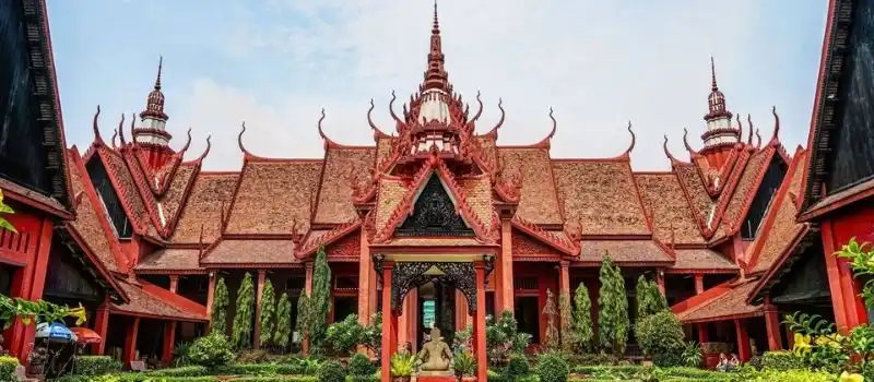 Mus&eacute;e national du Cambodge &agrave; Phnom Penh