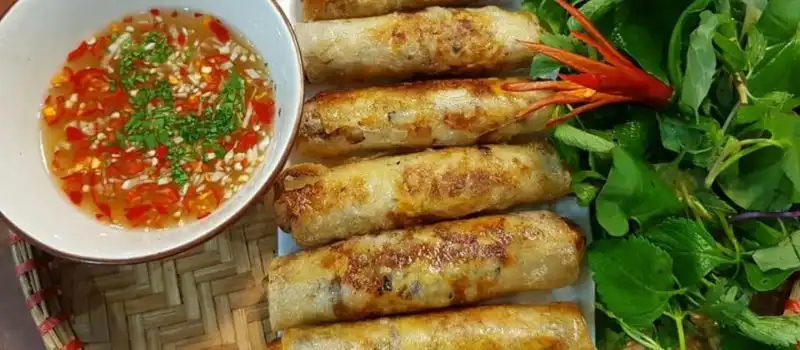 Rouleaux de printemps frits