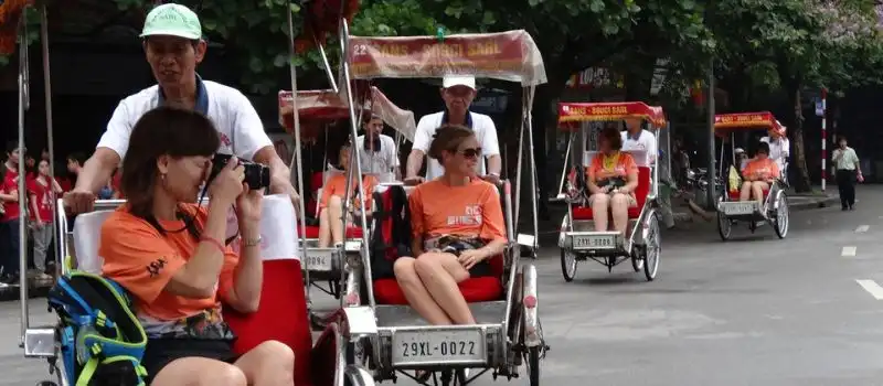 O&ugrave; essayer le circuit en cyclo-pousse &agrave; Hanoi