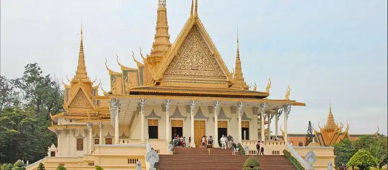 Palais Royal de Phnom Penh Cambodge